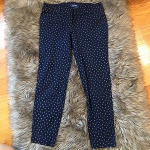Old Navy - Blue Patterned Pants